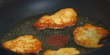 овощные драники с селедкой