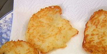 овощные драники с селедкой