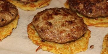 пирамидки веселые друзья драники с котлетами