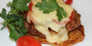 пирамидки веселые друзья драники с котлетами