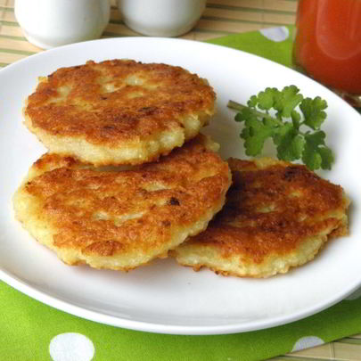 Постные драники из картошки