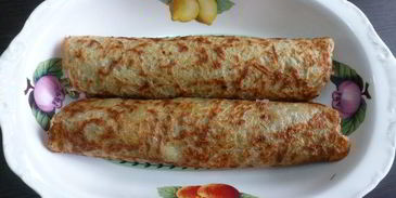 рулеты-драники с куриным фаршем