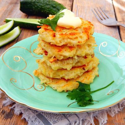 Жареные драники на сковороде