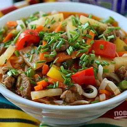 Дунганская лапша