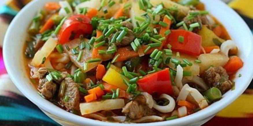 Рецепт дунганской лапши