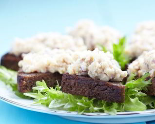 Форшмак из копченой скумбрии