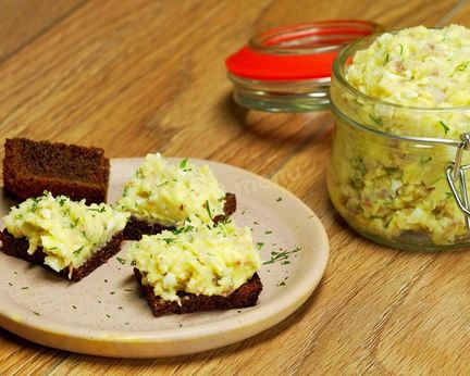 Форшмак из селедки с яблоком