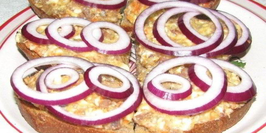 Рецепт форшмака с морковью и плавленным сыром