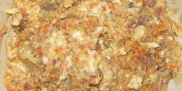 форшмак с морковью и плавленным сыром