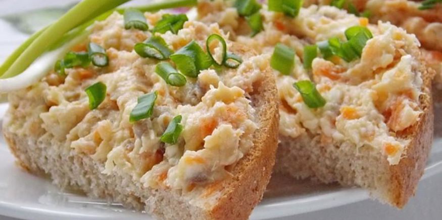 Рецепт форшмака с морковью