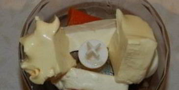 форшмак с плавленым сыром и морковью