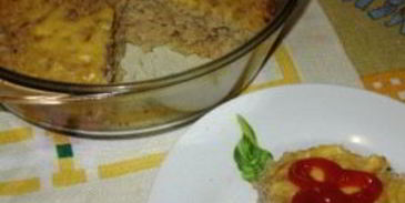 форшмак, запеченный в духовке