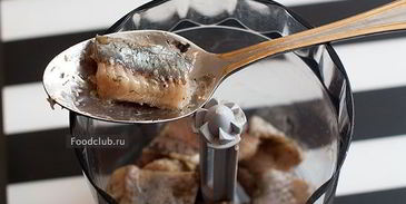 облегченный форшмак из сельди