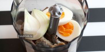 облегченный форшмак из сельди