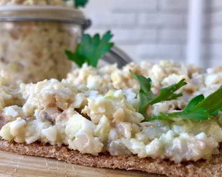 Рубленый форшмак из селедки