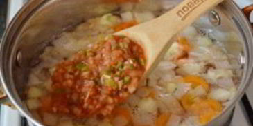 альбондигас — фрикадельки с овощами