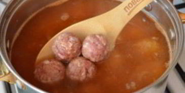 альбондигас — фрикадельки с овощами