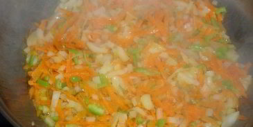 фрикадельки ежики с овощами