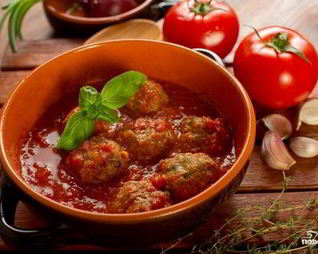 Фрикадельки из говяжьего фарша