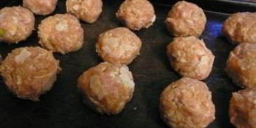 фрикадельки из индейки в сливочном соусе