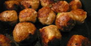 фрикадельки из индейки в сливочном соусе