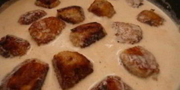 фрикадельки из индейки в сливочном соусе