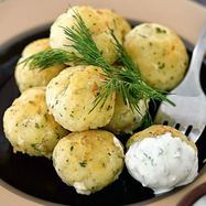 Рецепт Фрикаделек из трески с йогуртовым соусом