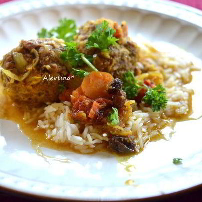 Фрикадельки по-мароккански из говядины