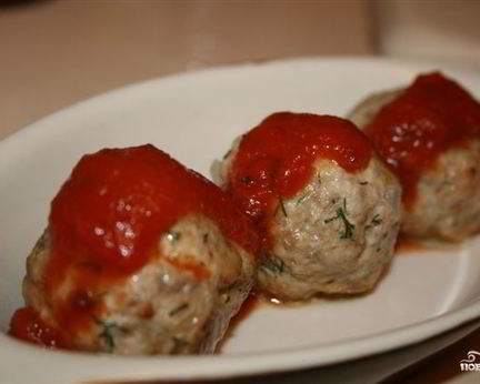 Фрикадельки с сыром