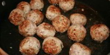 фрикадельки с сыром