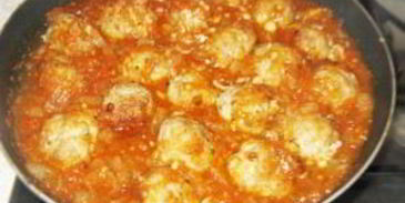 фрикадельки в духовке с подливкой