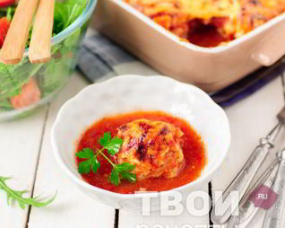 Фрикадельки в духовке