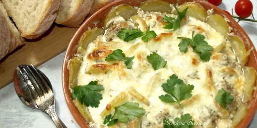 Рецепт фрикаделек в картофельных сотах