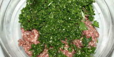 фрикадельки в картофельных сотах