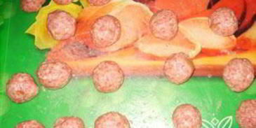 фрикадельки в луковом соусе