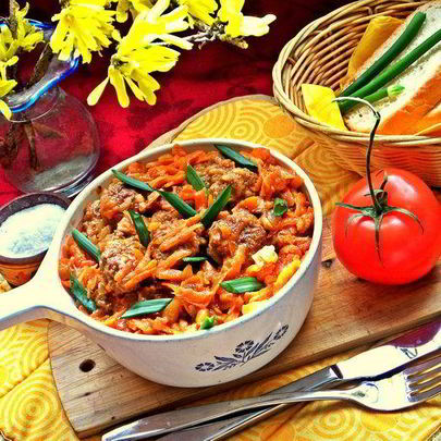 Фрикадельки в моркови