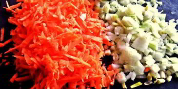 фрикадельки в моркови