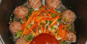 фрикадельки в мультиварке