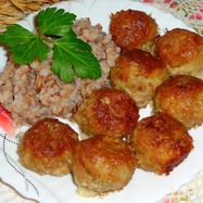 Рецепт Фрикаделек в сметанном соусе в духовке