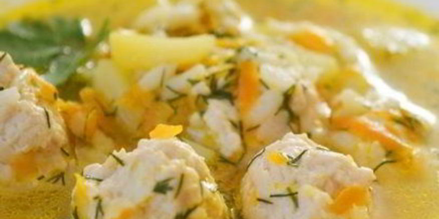 Рецепт куриных фрикаделек для супа