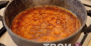 куриные фрикадельки в глазури из сидра