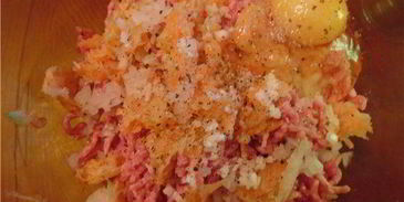 мясо-овощные фрикадельки для заморозки