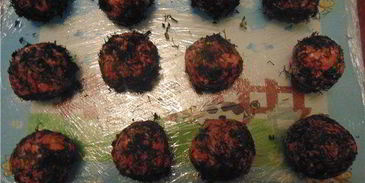 мясо-овощные фрикадельки для заморозки