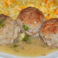 Рецепт Свиных фрикаделек в горчично-медовом соусе