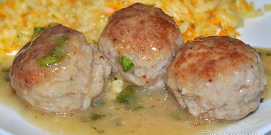 Рецепт свиных фрикаделек в горчично-медовом соусе