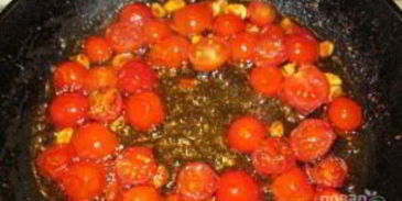 гарнир из замороженного шпината