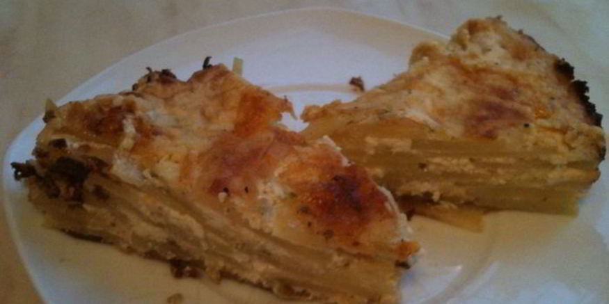 Рецепт картофеля четыре сыра