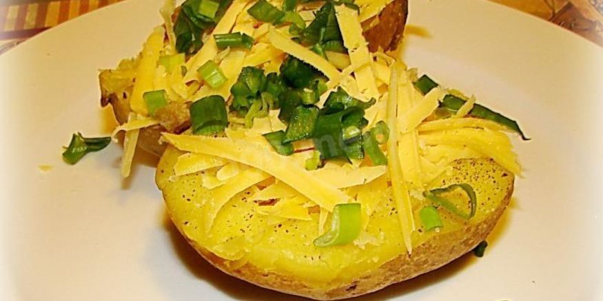 Рецепт картофеля печеного в камине