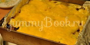 картофель с грибами под сыром