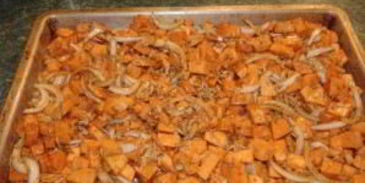 картофель со свининой